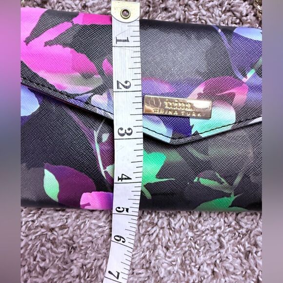 Trina Turk Colorful Floral Crossbody Wallet Bag - Picture 3 of 7
